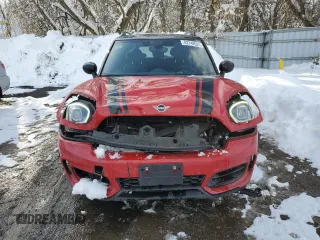 2021 MINI Countryman John Cooper Works with VIN WMZ33BS05M3N01273, listed as a Copart auction lot 82748524 with 52,091 mi miles and Salvage Title. Bid and sale history available at carsss.com. Image 5.