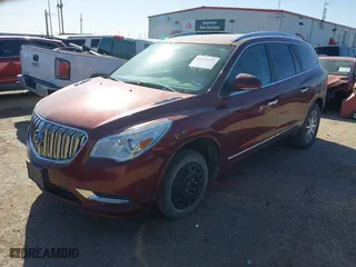 2015 Buick Enclave Leather with VIN 5GAKRBKDXFJ336124, listed as a IAAI auction lot 41833851 with 133,171 mi miles. Bid and sale history available at carsss.com. Image 2.