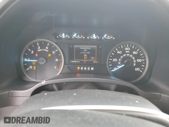 2019 Ford F-150 XL with VIN 1FTEW1EP4KFD32054, listed as a Copart auction lot 63622085 with 76,386 mi miles and Salvage title. Bid and sale history available at DreamBid. Image 9.