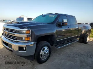 2015 Chevrolet Silverado 3500HD LTZ with VIN 1GC4K0E8XFF159978, listed as a Copart auction lot 78311464 with 0 mi miles and Non Repairable. Bid and sale history available at carsss.com. Image 1.