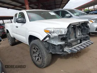 2022 Toyota Tacoma SR with VIN 3TYRX5GNXNT056019, listed as a IAAI auction lot 42026358 with 40,750 mi miles and . Bid and sale history available at DreamBid. Image 1.
