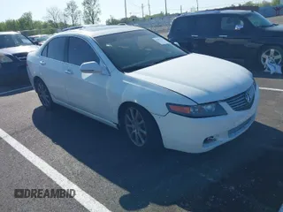 2006 Acura TSX with VIN JH4CL96856C007151, listed as a IAAI auction lot 41992764 with 166,594 mi miles. Bid and sale history available at carsss.com. Image 1.