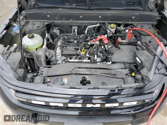 2022 Ford Bronco Sport Outer Banks with VIN 3FMCR9C60NRD88356, listed as a Copart auction lot 57384755 with 46,834 mi miles and Salvage title. Bid and sale history available at DreamBid. Image 12.