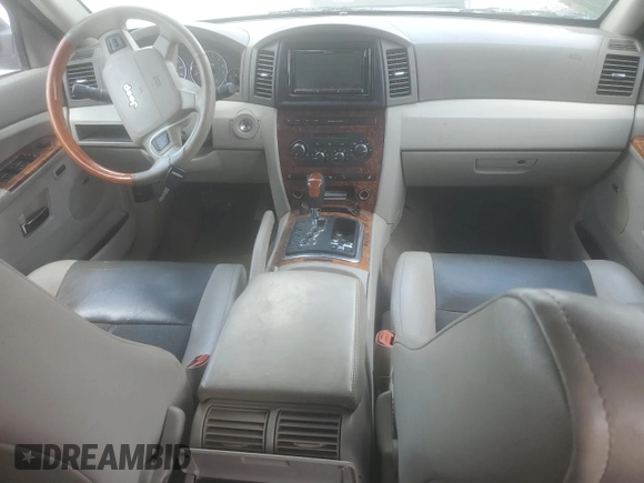 2007 Jeep Grand Cherokee Overland with VIN 1J8HR68227C579883, listed as a Copart auction lot 65282225 with 224,059 mi miles and Clean title. Bid and sale history available at DreamBid. Image 8.