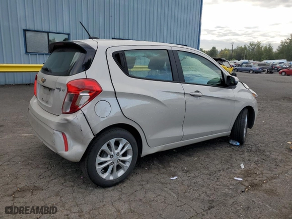 2021 Chevrolet Spark 1LT with VIN KL8CD6SA8MC749572, listed as a Copart auction lot 75937194 with 93,422 mi miles and Salvage Title. Bid and sale history available at carsss.com. Image 3.
