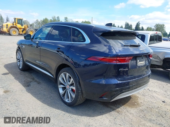 2022 Jaguar F-Pace S with VIN SADCJ2EX4NA700492, listed as a IAAI auction lot 42702992 with 24,716 mi miles and . Bid and sale history available at DreamBid. Image 3.