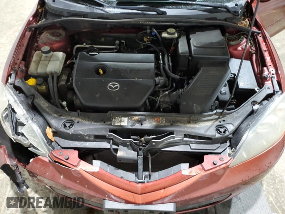2009 Mazda 3 S Touring with VIN JM1BK344991239524, listed as a Copart auction lot 47602675 with 124,758 mi miles and Salvage Title. Bid and sale history available at DreamBid. Image 11.