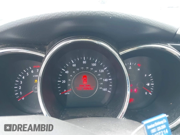 2013 Kia Optima LX z VIN KNAGM4A72D5366828, wystawiony jako IAAI lot #42106525 z przebiegiem 159 564 mil mil oraz . Historia ofert i sprzedaży dostępna na DreamBid. Obrazek 7.