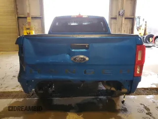 2021 Ford Ranger XL with VIN 1FTER4FH3MLD77703, listed as a Copart auction lot 44117485 with 44,938 mi miles and Salvage Title. Bid and sale history available at carsss.com. Image 6.