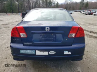 2004 Honda Civic LX with VIN 2HGES16544H587640, listed as a Copart auction lot 52044505 with 246,697 mi miles and Clean Title. Bid and sale history available at DreamBid. Image 6.