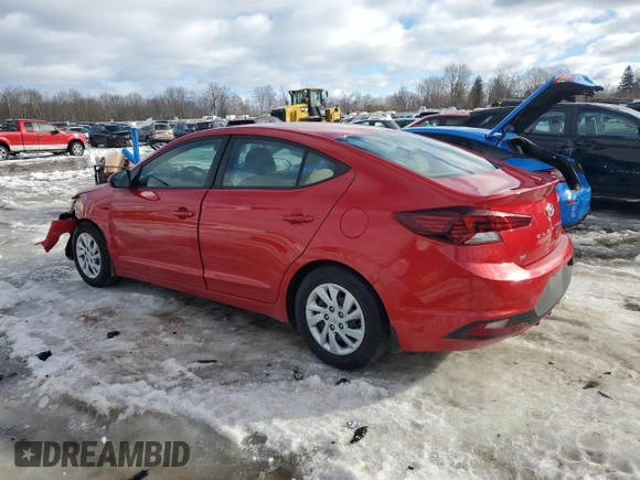 2020 Hyundai Elantra SE with VIN 5NPD74LF2LH620506, listed as a Copart auction lot 46542785 with 127,556 mi miles and Salvage Title. Bid and sale history available at carsss.com. Image 2.