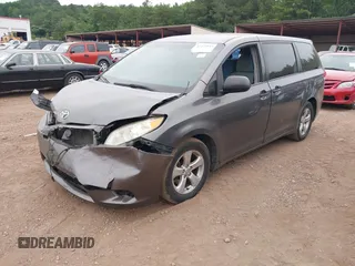 2014 Toyota Sienna L with VIN 5TDZK3DC8ES470837, listed as a IAAI auction lot 42426844 with 302,661 mi miles and . Bid and sale history available at DreamBid. Image 17.