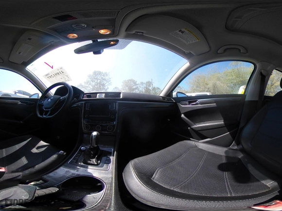 2017 Volkswagen Passat 1.8T SE w/Technology with VIN 1VWGT7A3XHC025096, listed as a IAAI auction lot 41891297 with 124,375 mi miles. Bid and sale history available at carsss.com. Image 18.