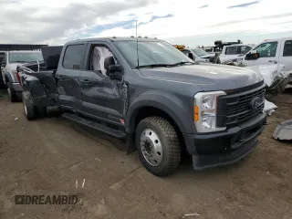 2023 Ford Super Duty F-450 DRW XL with VIN 1FT8W4DT1PEC19219, listed as a Copart auction lot 71371434 with 91,722 mi miles and Salvage Title. Bid and sale history available at carsss.com. Image 4.
