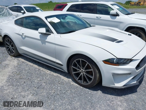2020 Ford Mustang EcoBoost with VIN 1FA6P8TH2L5149304, listed as a IAAI auction lot 41833277 with 96,450 mi miles and . Bid and sale history available at DreamBid. Image 1.