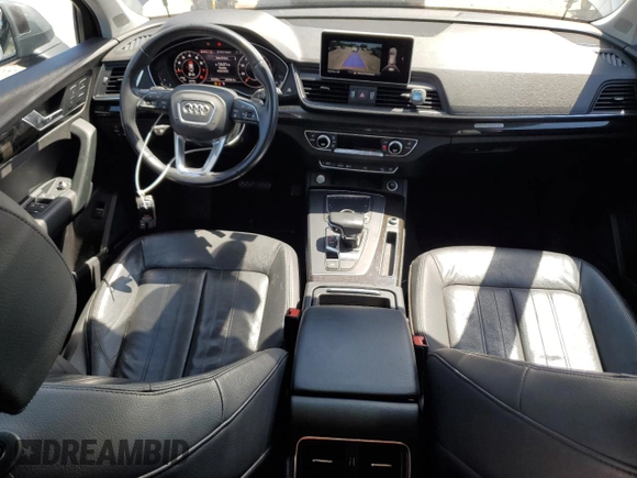 2018 Audi Q5 Premium Plus with VIN WA1BNAFYXJ2056895, listed as a Copart auction lot 52614905 with 87,456 mi miles and Salvage title. Bid and sale history available at DreamBid. Image 8.
