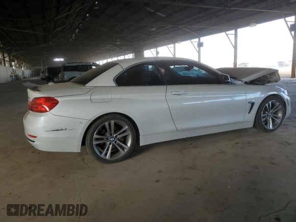2015 BMW 4 Series 428i z VIN WBA3V5C51FP751530, wystawiony jako Copart lot #88903455 z przebiegiem 71 529 mil mil oraz Szkoda całkowita • Salvage title. Historia ofert i sprzedaży dostępna na DreamBid. Obrazek 3.