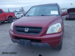 2005 Honda Pilot EX-L with RES with VIN 2HKYF18625H531954, listed as a IAAI auction lot 41022742 with 230,964 mi miles. Bid and sale history available at carsss.com. Image 12.