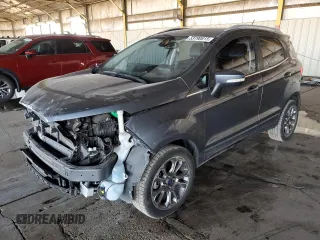 2018 Ford EcoSport Titanium z VIN MAJ3P1VE3JC214702, wystawiony jako Copart lot #53790815 z przebiegiem 105 504 mil mil oraz Szkoda całkowita • Salvage title. Historia ofert i sprzedaży dostępna na DreamBid. Obrazek 1.