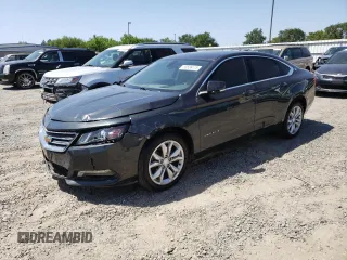 2019 Chevrolet Impala LT with VIN 2G11Z5SA9K9148291, listed as a Copart auction lot 55526175 with 126,687 mi miles and Clean Title. Bid and sale history available at DreamBid. Image 1.