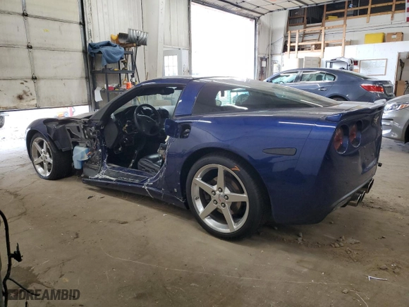2006 Chevrolet Corvette with VIN 1G1YY26U165113218, listed as a Copart auction lot 78367554 with 0 mi miles and Salvage Title. Bid and sale history available at carsss.com. Image 2.