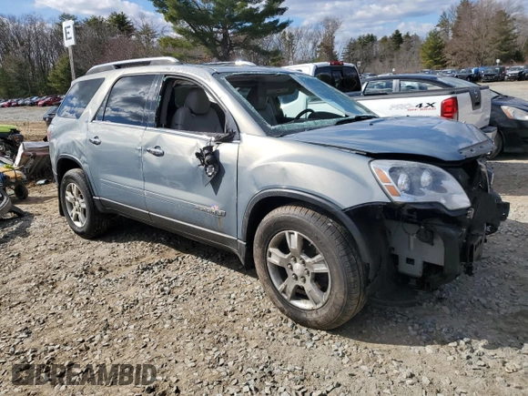 2008 GMC Acadia SLT1 with VIN 1GKEV23798J253274, listed as a Copart auction lot 50567075 with Not Provided miles and Clean Title. Bid and sale history available at DreamBid. Image 4.