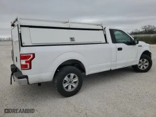 2019 Ford F-150 XL with VIN 1FTMF1C59KKC79369, listed as a Copart auction lot 42282245 with 91,449 mi miles and Salvage Title. Bid and sale history available at carsss.com. Image 3.