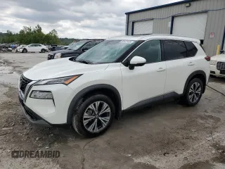 2021 Nissan Rogue SV z VIN 5N1AT3BB7MC775424, wystawiony jako Copart lot #58432435 z przebiegiem 70 570 mil mil oraz Szkoda całkowita • Salvage title. Historia ofert i sprzedaży dostępna na DreamBid. Obrazek 1.