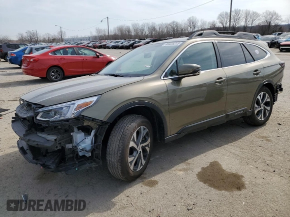 2022 Subaru Outback Limited z VIN 4S4BTAMC7N3250282, wystawiony jako Copart lot #48425215 z przebiegiem 24 540 mil mil oraz Szkoda całkowita • Salvage title. Historia ofert i sprzedaży dostępna na DreamBid. Obrazek 1.