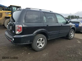 2006 Honda Pilot EX-L with VIN 2HKYF18526H549699, listed as a Copart auction lot 51979225 with 161,065 mi miles and Clean Title. Bid and sale history available at carsss.com. Image 3.