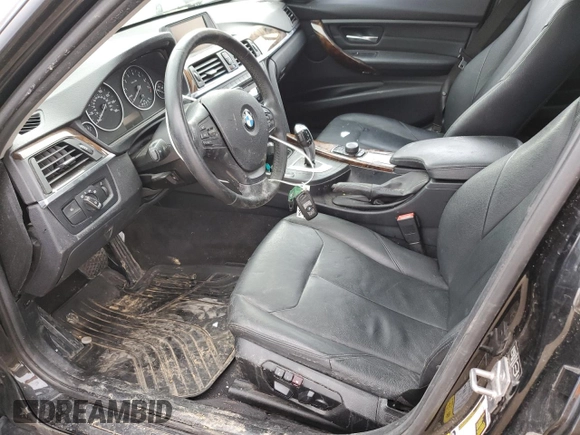 2013 BMW 3 Series 328i xDrive with VIN WBA3B3C5XDF540195, listed as a Copart auction lot 54256315 with 131,015 mi miles and Salvage title. Bid and sale history available at DreamBid. Image 7.