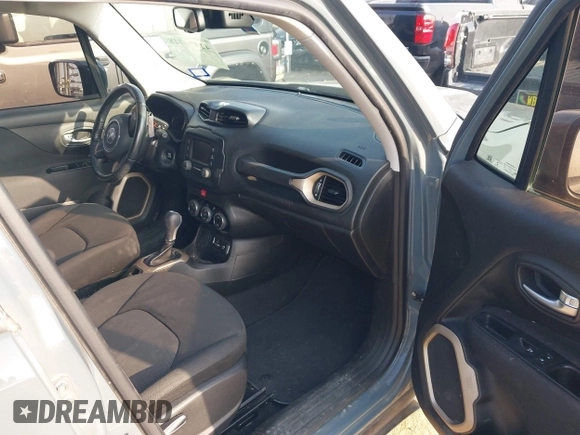 2017 Jeep Renegade Latitude with VIN ZACCJABB3HPE72746, listed as a IAAI auction lot 42374718 with 92,272 mi miles and . Bid and sale history available at DreamBid. Image 5.