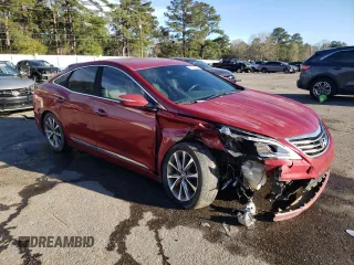2015 Hyundai Azera with VIN KMHFG4JG8FA467268, listed as a Copart auction lot 47609165 with 143,859 mi miles and Salvage Title. Bid and sale history available at DreamBid. Image 4.