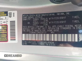 2021 Toyota Sienna LE с VIN 5TDKRKEC0MS028137, выставлен на аукционе IAAI как лот 41986511 с пробегом 76 918 миль миль и . История ставок и продаж доступна на DreamBid. Изображение 9.
