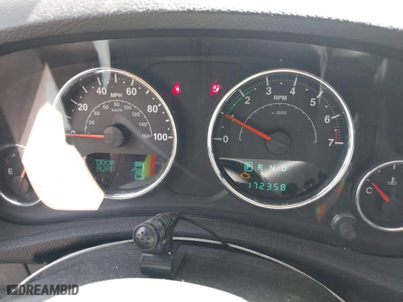 2012 Jeep Wrangler Unlimited Sahara with VIN 1C4HJWEG3CL254944, listed as a IAAI auction lot 42060981 with 172,358 mi miles. Bid and sale history available at carsss.com. Image 7.