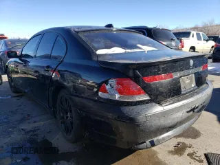2004 BMW 7 Series 745i with VIN WBAGL63424DP68940, listed as a Copart auction lot 88738565 with 139,822 mi miles and Salvage Title. Bid and sale history available at DreamBid. Image 2.