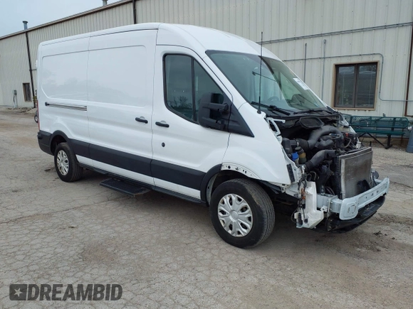 2019 Ford Transit with VIN 1FTBW2CM9KKA40571, listed as a IAAI auction lot 41995014 with 112,410 mi miles and . Bid and sale history available at DreamBid. Image 1.