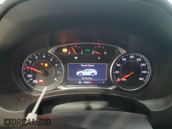 2020 GMC Terrain SLT with VIN 3GKALPEX8LL267859, listed as a Copart auction lot 60668745 with 38,883 mi miles and Salvage title. Bid and sale history available at DreamBid. Image 9.