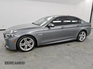 2016 BMW 5 Series 535i with VIN WBA5B1C52GG133712, listed as a Copart auction lot 62837855 with 87,558 mi miles and Clean title. Bid and sale history available at DreamBid. Image 1.