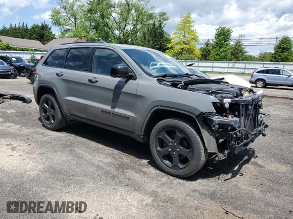 2019 Jeep Grand Cherokee Altitude with VIN 1C4RJFAG0KC786029, listed as a Copart auction lot 56510445 with 95,614 mi miles and Salvage title. Bid and sale history available at DreamBid. Image 4.