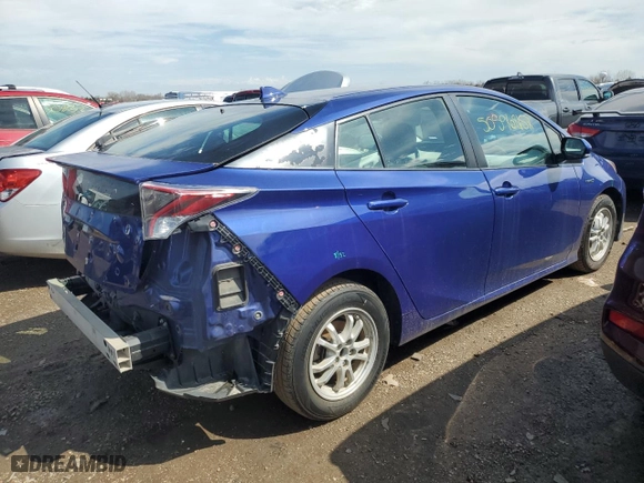 2016 Toyota Prius Four with VIN JTDKARFU0G3526206, listed as a Copart auction lot 50596815 with 110,451 mi miles and Salvage Title. Bid and sale history available at carsss.com. Image 3.