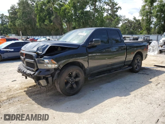 2016 Ram 1500 Express with VIN 1C6RR6FG0GS404586, listed as a Copart auction lot 58538645 with 161,655 mi miles and Salvage title. Bid and sale history available at DreamBid. Image 1.