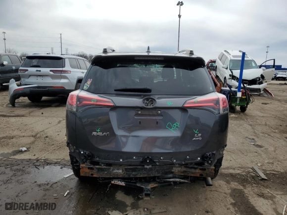 2016 Toyota RAV4 LE with VIN JTMBFREV9GD182008, listed as a Copart auction lot 51914535 with 132,099 mi miles and Clean Title. Bid and sale history available at carsss.com. Image 6.