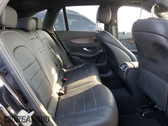 2019 Mercedes-Benz GLC 300 with VIN WDC0G4JB4KV165942, listed as a Copart auction lot 65281185 with 115,340 mi miles and Salvage title. Bid and sale history available at DreamBid. Image 11.