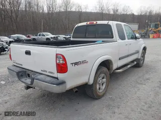 2006 Toyota Tundra SR5 with VIN 5TBBT44176S474522, listed as a IAAI auction lot 41662123 with 124,409 mi miles. Bid and sale history available at carsss.com. Image 4.