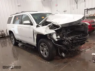 2019 Chevrolet Tahoe LT with VIN 1GNSKBKC5KR280204, listed as a IAAI auction lot 41901606 with 72,919 mi miles. Bid and sale history available at carsss.com. Image 1.