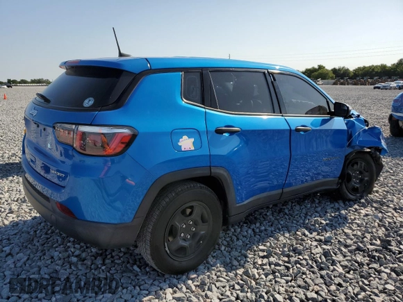 2019 Jeep Compass Sport с VIN 3C4NJCAB3KT711721, выставлен на аукционе Copart как лот 53407345 с пробегом 57 144 миль миль и На запчасти • Non repairable. История ставок и продаж доступна на DreamBid. Изображение 3.