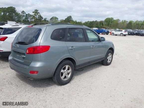 2007 Hyundai Santa Fe GLS with VIN 5NMSG13D67H006131, listed as a IAAI auction lot 41953084 with 239,519 mi miles. Bid and sale history available at carsss.com. Image 4.