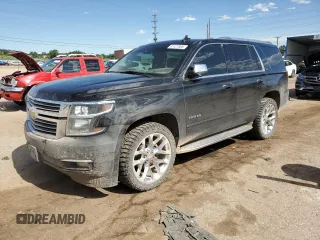 2016 Chevrolet Tahoe LTZ with VIN 1GNSKCKC6GR470137, listed as a Copart auction lot 61127585 with 134,015 mi miles and Clean title. Bid and sale history available at DreamBid. Image 1.