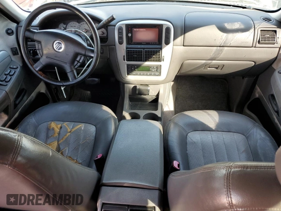 2002 Mercury Mountaineer Convenience z VIN 4M2ZU66W62UJ34558, wystawiony jako Copart lot #80146514 z przebiegiem 156 262 mil mil oraz Szkoda całkowita • Salvage title. Historia ofert i sprzedaży dostępna na DreamBid. Obrazek 8.
